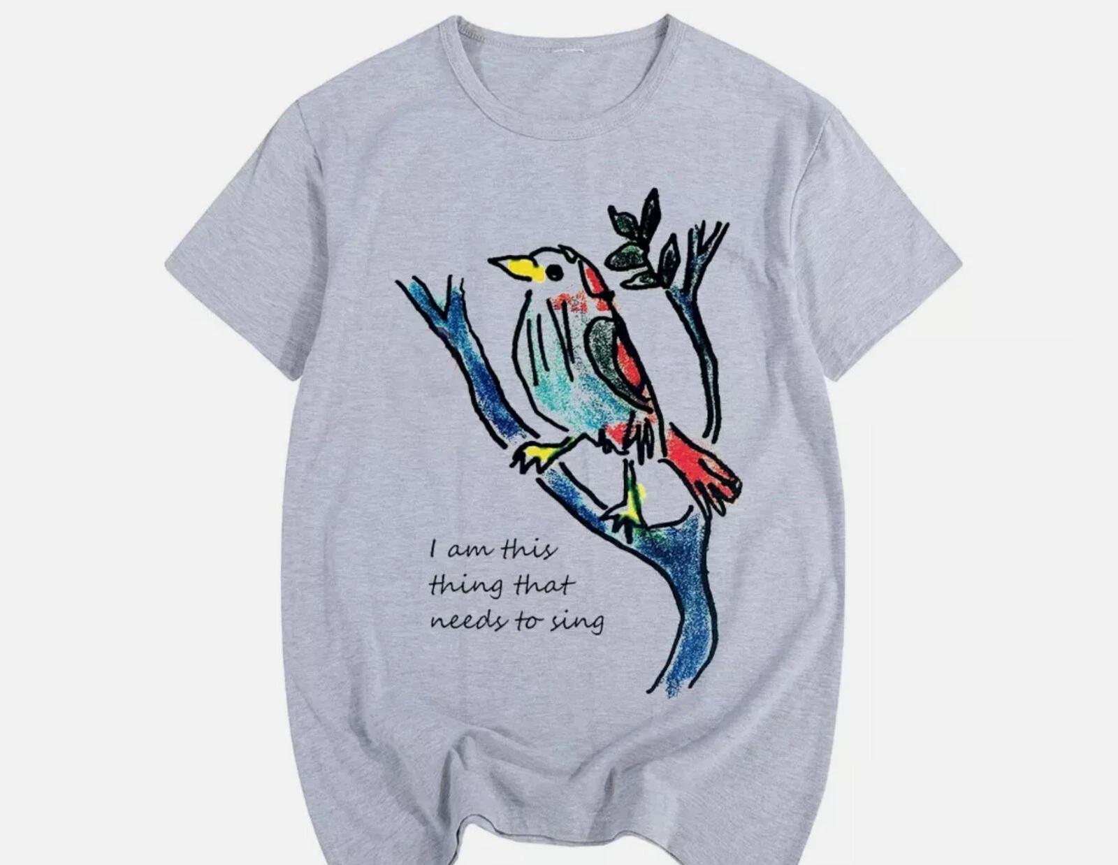 

Collection Leonard Cohen Short Sleeve All Size S to 5XL Gray 100% Cotton T-shirt Mens Tees Top S