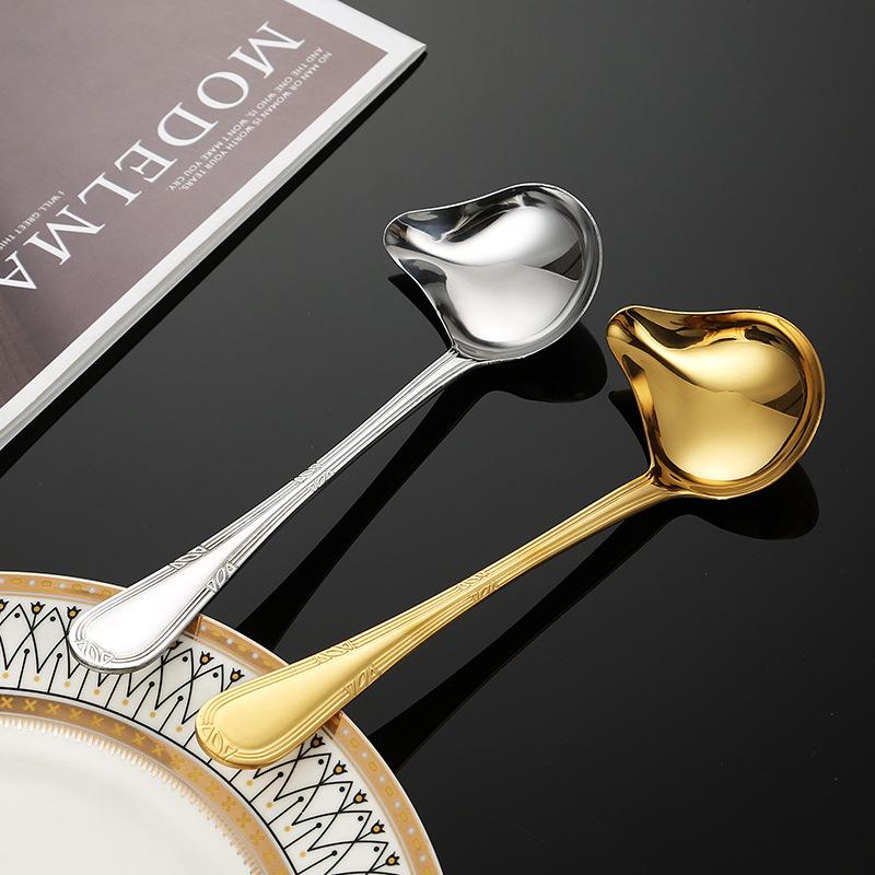 Stainless Steel Duckbill Skimming and Soup Spoon for Hot Pot Cooking