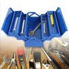 Metal Tool Box Large Storage Tools Box On-Board Storage Repair Chest  Electrician Repair