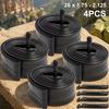 4Root 26Inch Tire Inner Tube Bicycle Rubber Tire Inner Tube Bicycle Tire Mountain Bike Inner Tube Bicycle Rubber Inner Tube width1.75Arrive2.125Inch