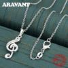 Copper Note Zirconia Pendant Necklace Women'S Commuting Accessories Christmas Gift Jewelry