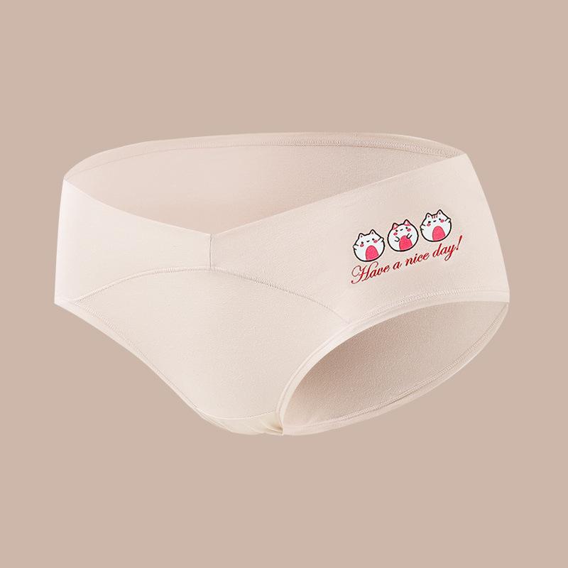 Maternity Cotton Low-Waist Antibacterial Underwear for All Pregnancy Stages and Postpartum