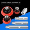 Backing Plater For M14 Thread Rotatable Polisher Hook Looping Back Plate Sanding Polishing Pad Soft Edges Abrasive Tool
