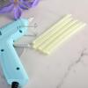 Miniature Hot Melt Adhesive Sticks, 7x100mm, Multiple Color for Creative Crafting Sealing School Projects and Home Use