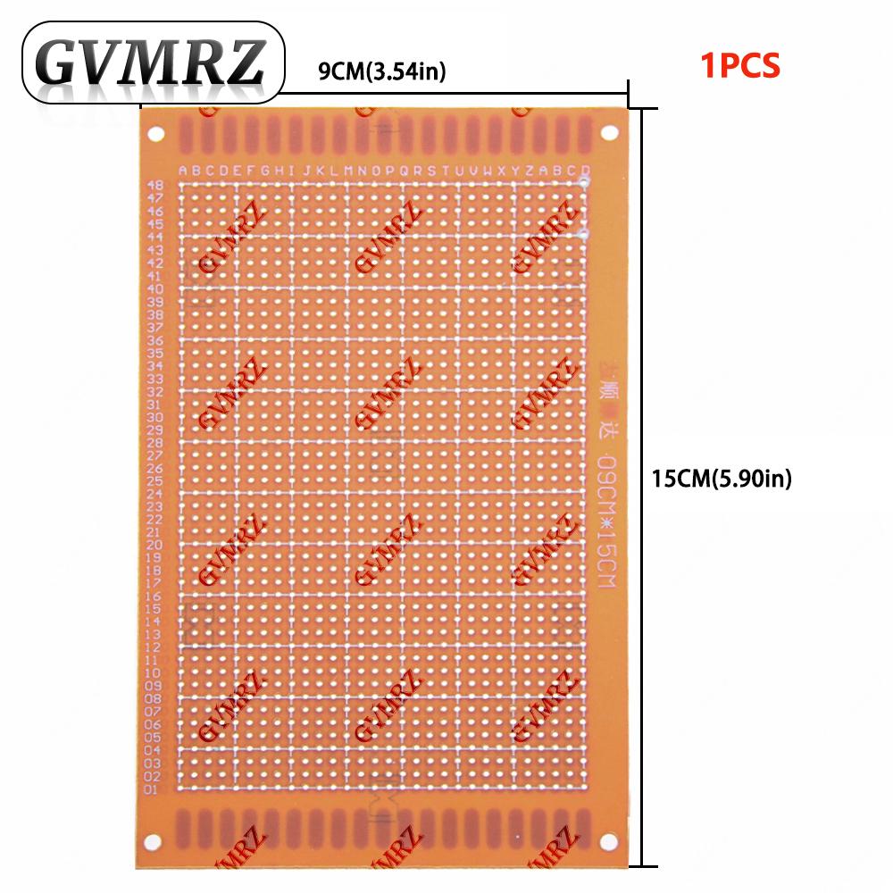 Phenolic PCB Prototype Board Universal Through Hole Perfboard for DIY Electronic Projects