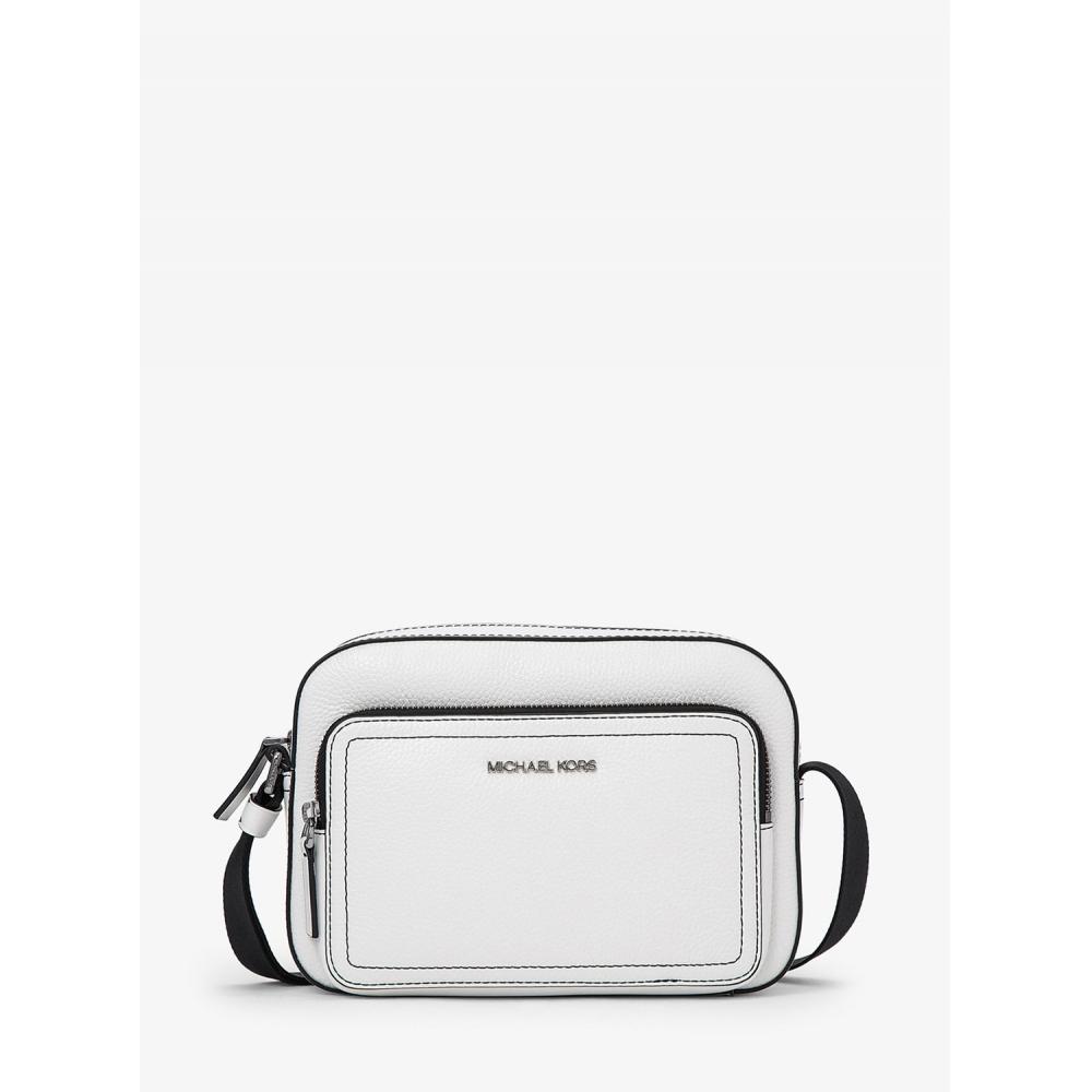 

Michael Kors Cooper Pebble Leather Utility Crossbody 37f4lcoc6l3535 Bright White F