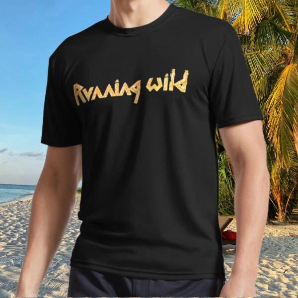 New Shirt Running Wild rock band Germany Active T-Shirt Funny Size S to 5XL S