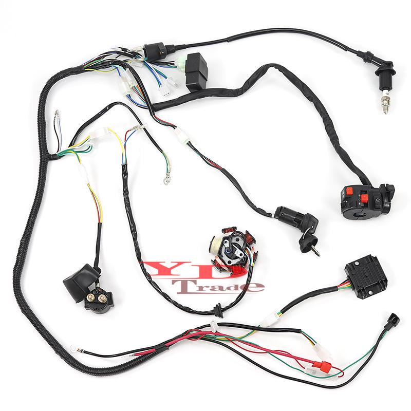 Cablaggio di Avviamento Accensione ATV Fuoristrada Big Bull 125-150cc Dinosaur GY6
