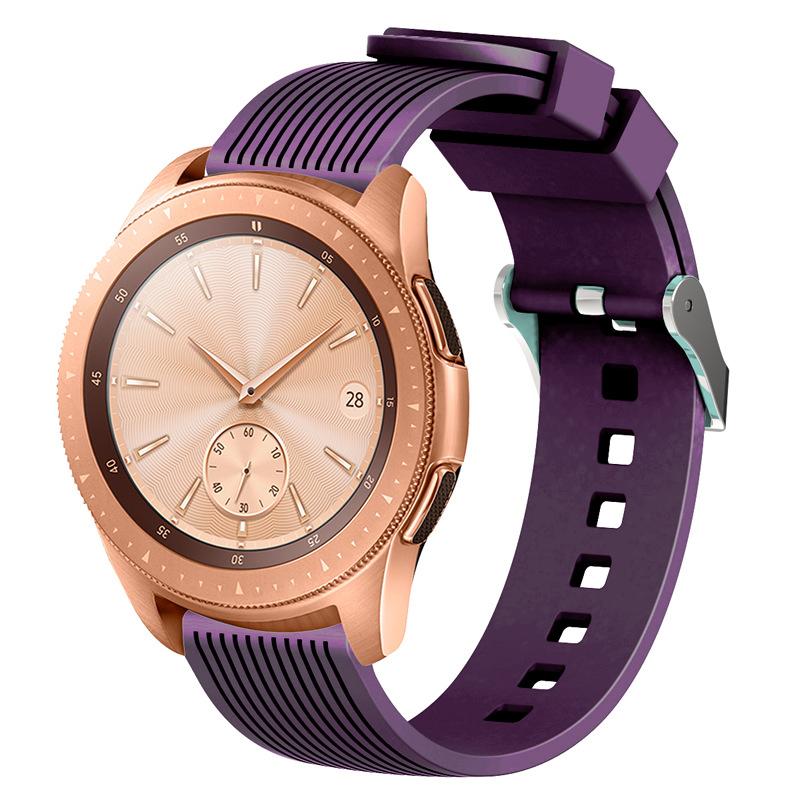 20mm 22mm Silikonband für Samsung Galaxy Watch 7 6 5 4 40mm 44mm Watch 6 Classic 47mm 43mm/Huawei Watch 46mm/Amazfit GTR/GTS 4