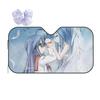 Lucky Star Izumi Konata Anime Windshield Sunshade Manga Foldable Car Front Windshield 76x140cm Car Sunshade Heat Reflector