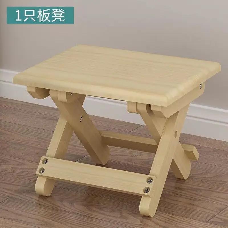 DurableFolding Horse Stool Adult Home Rental House Simple Thickened Small Chair Foldable Dormitory Durable Stool