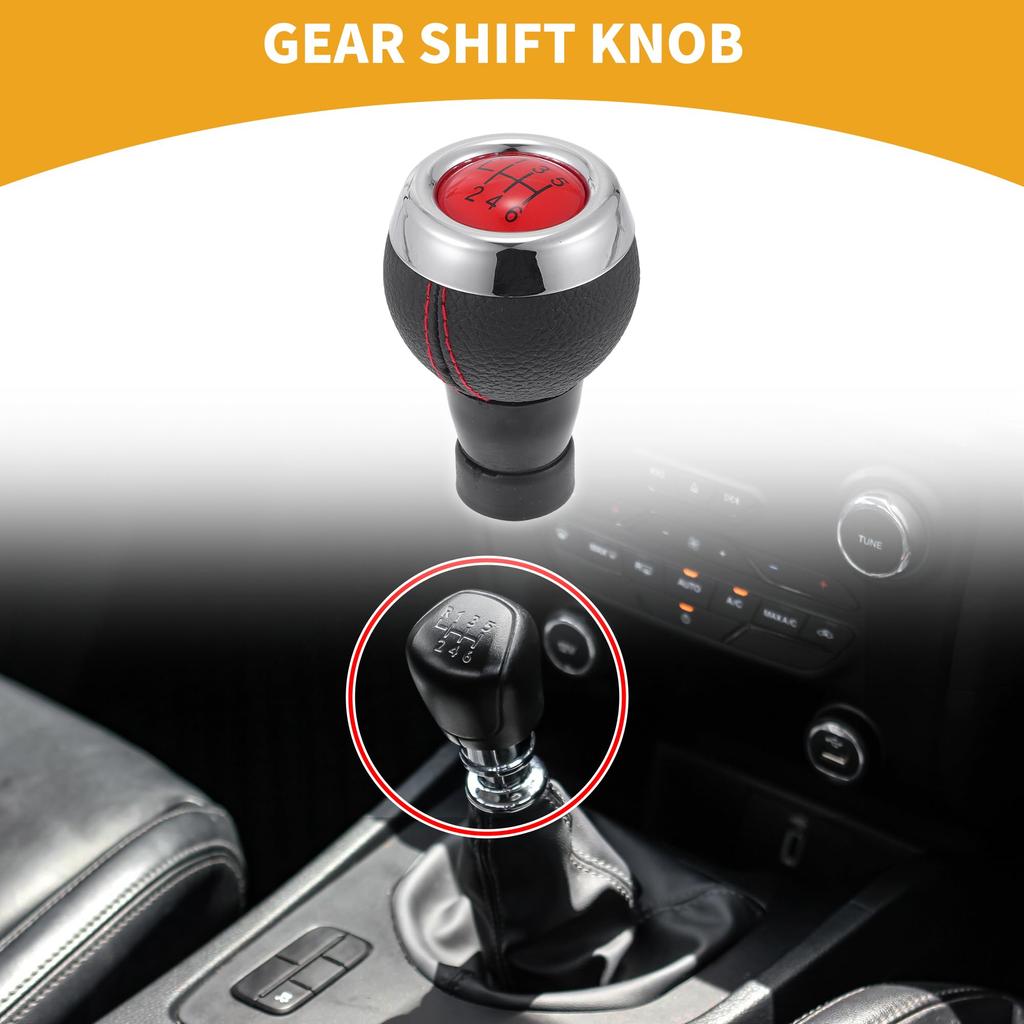 Partuto Manual Gear Shift Knob for Mini Cooper Countryman R60 6-Speed 2010-2017 (1pc)