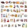 50 Spanish Aesthetic Graffiti Stickers for Guitar, Notebook, Suitcase, Skateboard