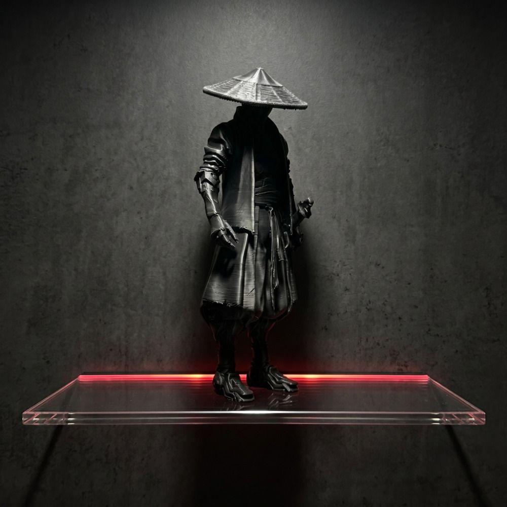 Decorative Model 3D Printed Warrior Ornament Creative Desk Decoration Samurai Ornaments Gift
