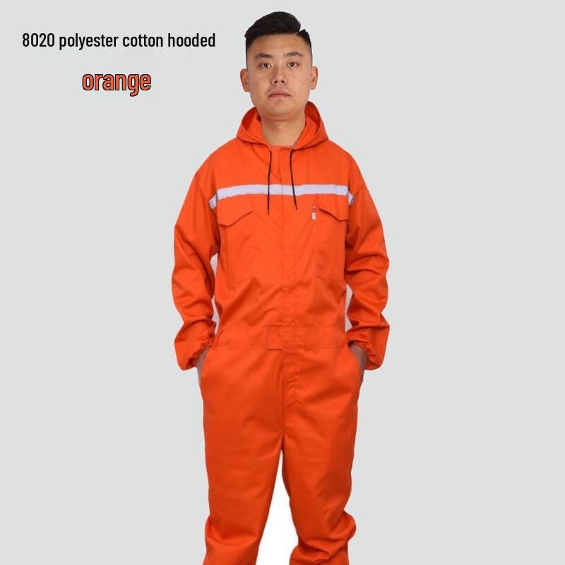 DAXTE Hooded Protective Work Coverall M-XXXXL