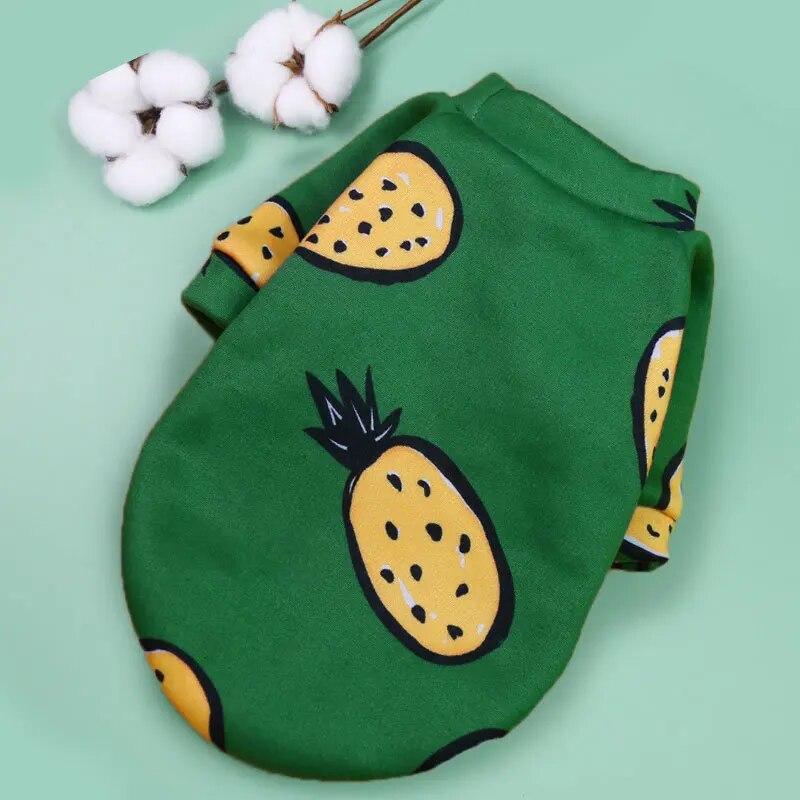 Urocze małe ubrania dla psów z nadrukiem swetry zimowe ciepłe ubrania dla zwierząt domowych dla Chihuahua buldoga francuskiego mopsa szczeniaka kota psy zwierzęta domowe bluza