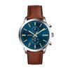 BUREI Brown Leather Date Quartz Simple and Perfect for Business or Casual High School or As a Day Gift Men's Watch, Strap, Analog, Display, Movement,