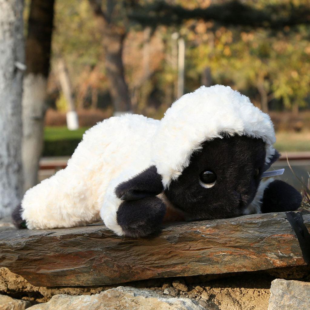 Cute Sheep Plush Toy With Pp Cotton Filling For Kids And Teens