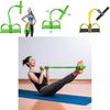 Durable Fitness Gum 4 Tube Resistance Bands For Effective Sit-up Pull Rope Exercises