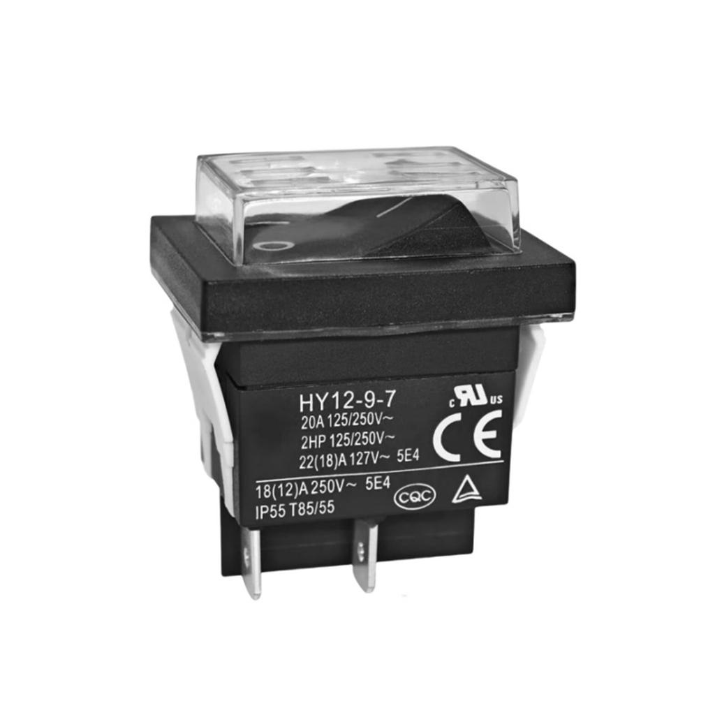 Multifunction 4 Pin Push Button Switches with Waterproof Case robusts 4 Pin Push Button Switches for Safe & Stable Operate