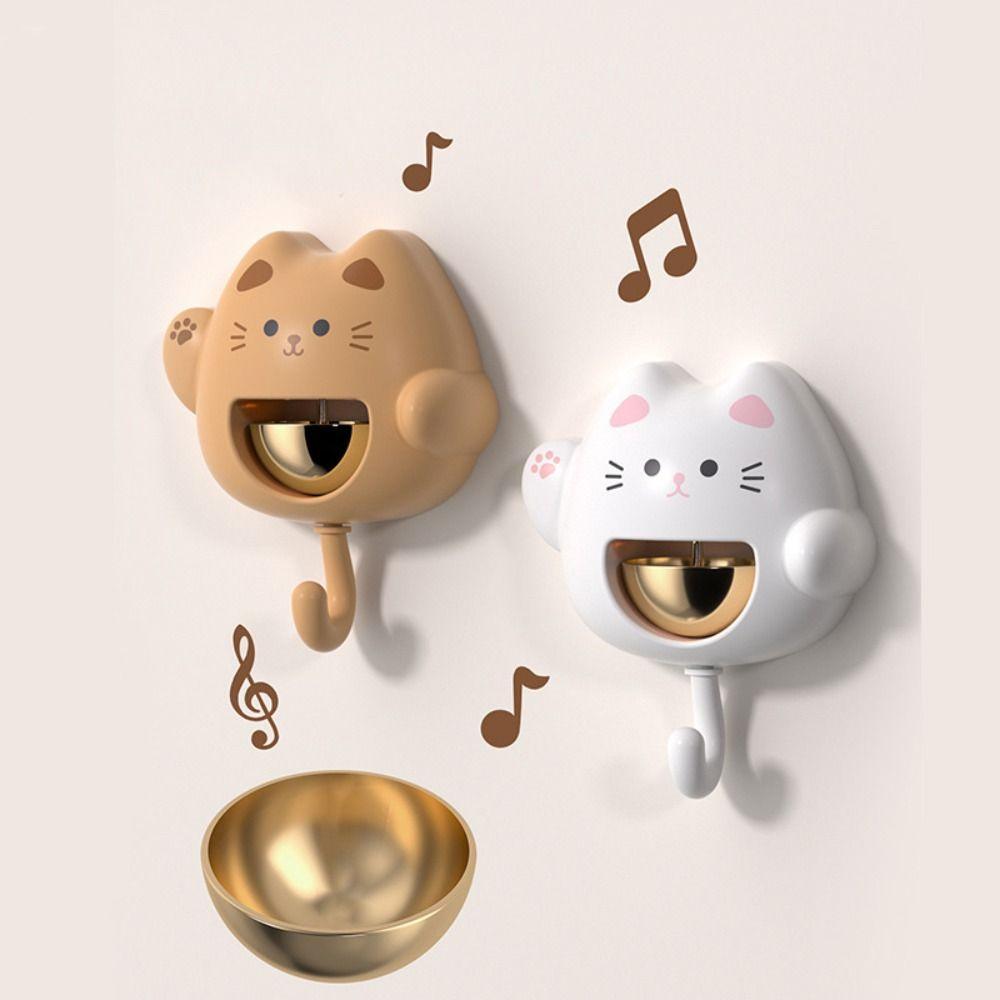 Creative Cat Hook Exquisite Doorbell Multi-functional Magnetic Bell Entrance Reminder