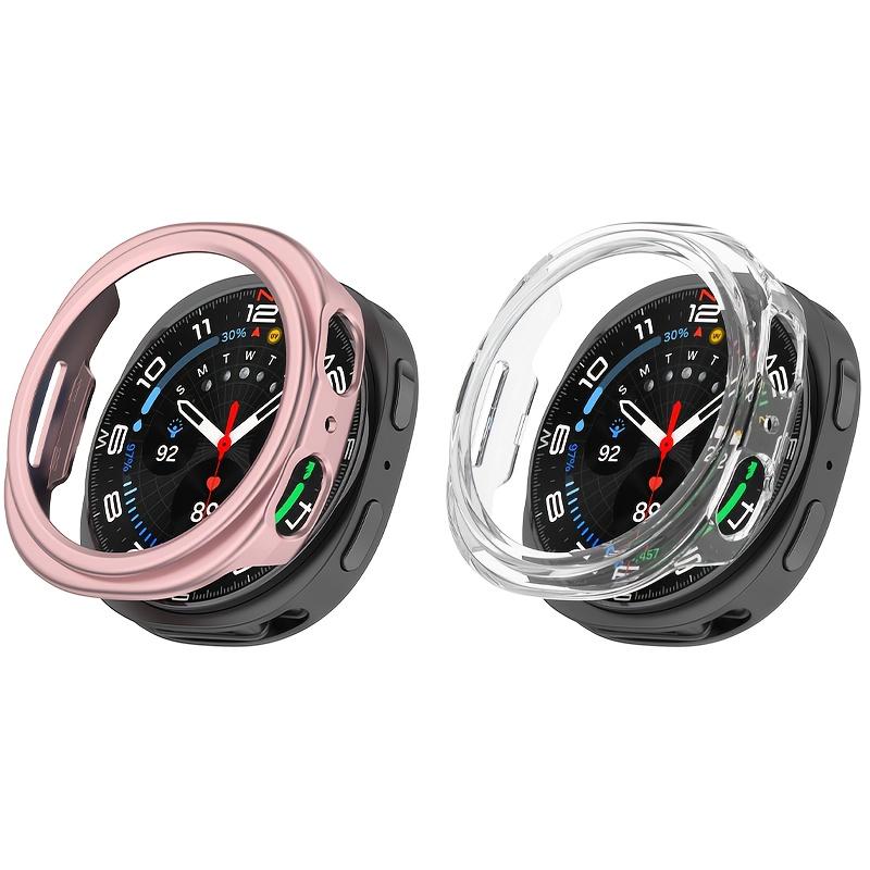 2pcs PC Case For Samsung Galaxy Watch 8 40-44mm Matte Hard Cover Protective Galaxy Watch 8 Classic Hollow Out Shell Accessories