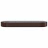 Raised Garden Bed Galvanized Steel 373 X 140 X 36 Cm Brown