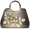 Gradual Change Flower Gold Powder Fashion Versatile Atmospheric Women'S Bags Versatile Portable Women'S Bags Light Luxury 7649