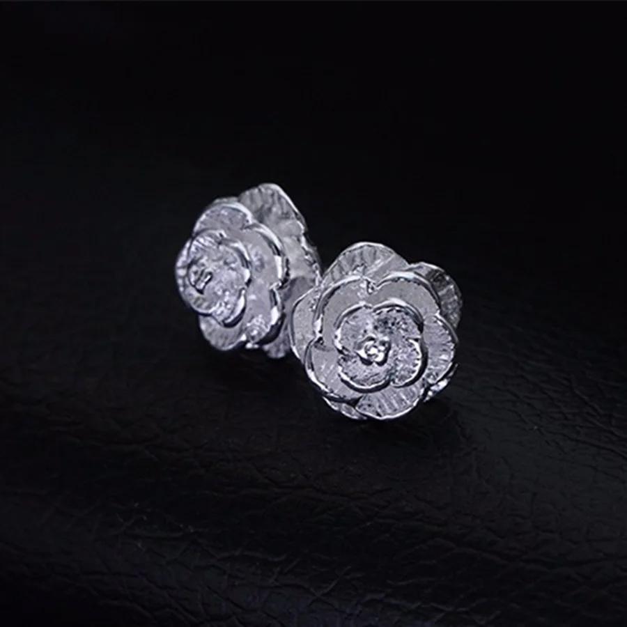 925 Sterling Silver Earring Stud For Women Fashion Classic Party Wedding Jewelry