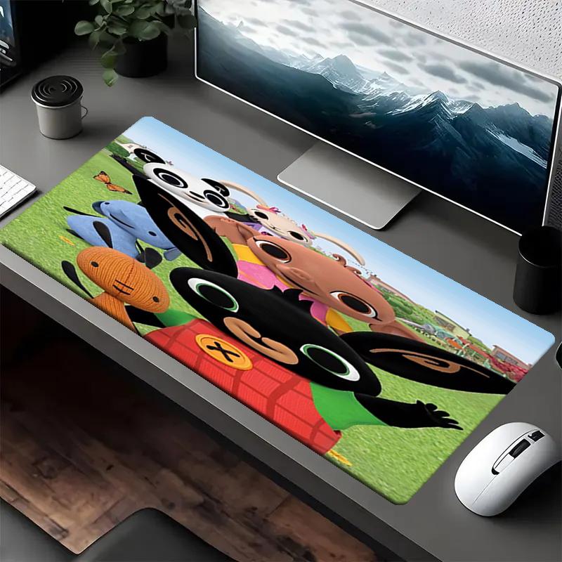 Bing Theme Mouse Pad, Non Slip Rubber Base, Multifunctional Office & Home Decor, Perfect for Workspace Personalization.