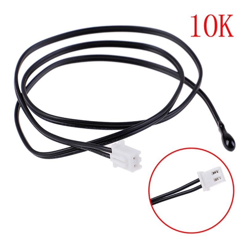 NTC 10K Thermistor Temperature Sensor Air Conditioning Temperature Sensor Water Drop for Head Temperature Control Probe