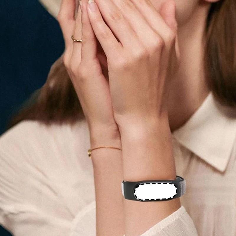 Smartwatch Frameless Sport Replacement Nylon Loop Watchband For Xiaomi Mi Band 10 9 8 7 6 5 4 3