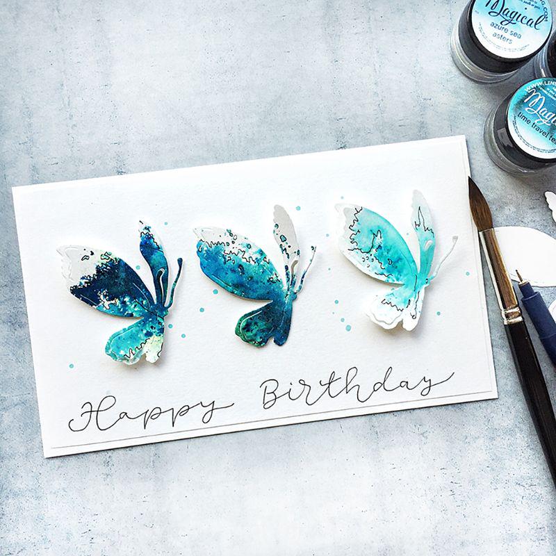 Buy Butterfly Metal Cutting Dies Stencil DIY Scrapbooking Album Stamp ...