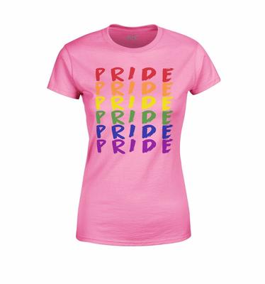 S4E Damen Regenbogen Pride T-Shirt LGBTQ Liebe ist Liebe Gewinnt Shirts