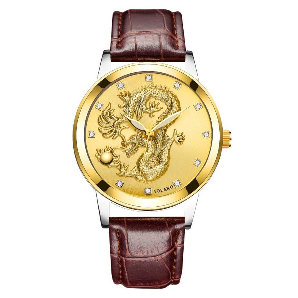 Men's Waterproof Luminous Running Alarm Clock Watch