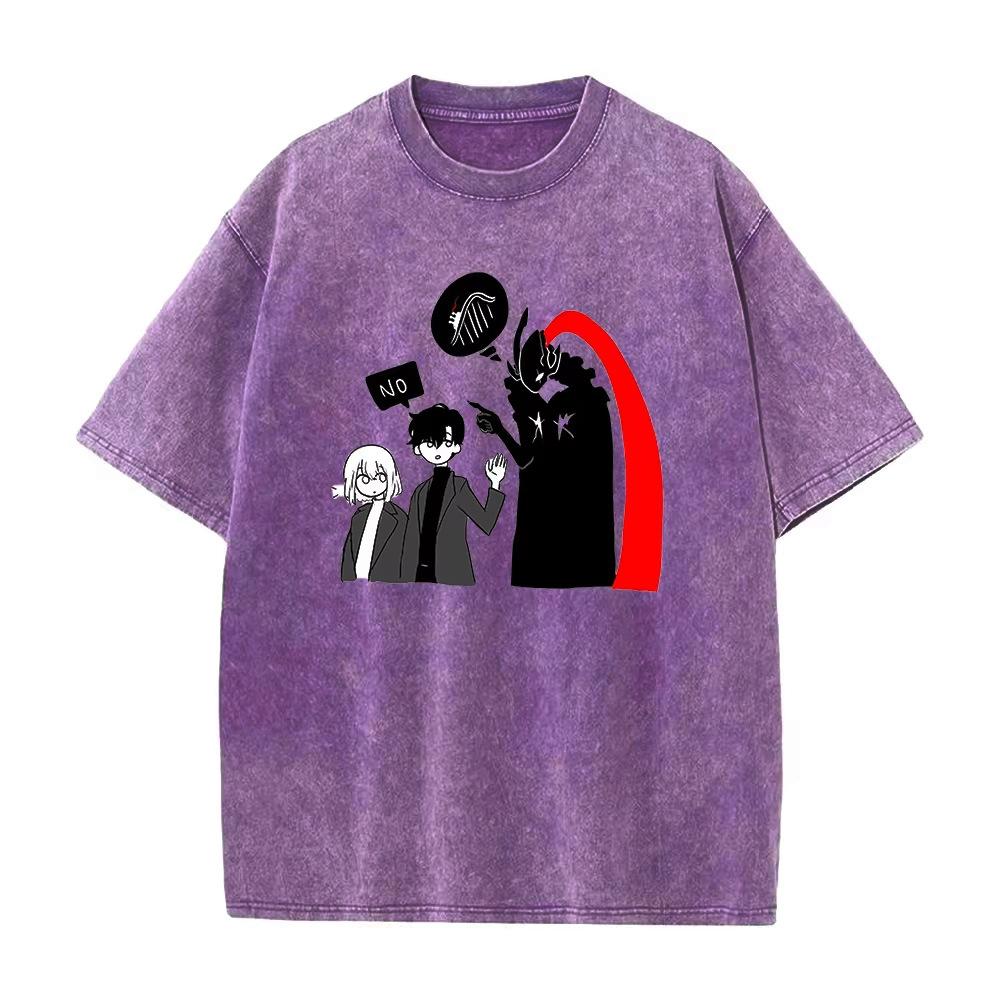 Hot Anime Solo Leveling Sung Jin Woo Harajuku Male T Shirt H M