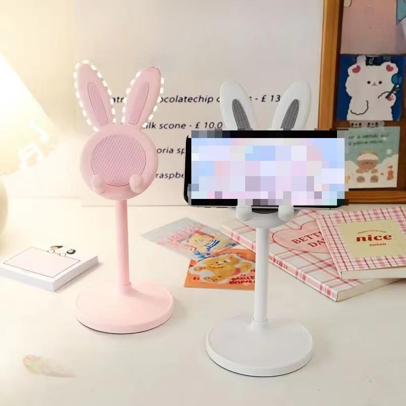 Der niedliche Hasen Handyhalter Desktop kann anheben und verstellen Die Desktop-Handyzubehör Handyhalter Griff