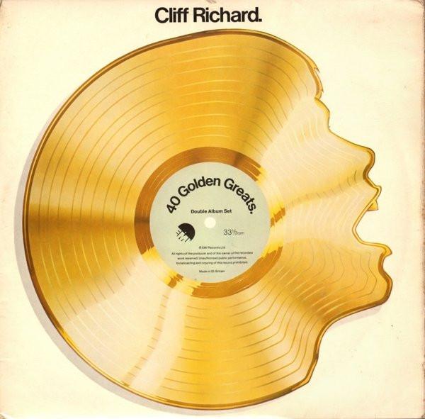 LP Record CLIFF RICHARD - 40 Golden Greats EMTVS6 EMI 1977 UK Pop Used