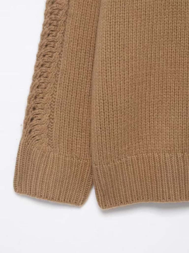 European & American Women's Winter Cable Knit Sweater - New Arrival Knitwear Top