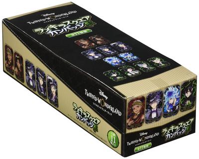 Ensky Disney Twisted Wonderland Glitter Square Can Badge B Box Product