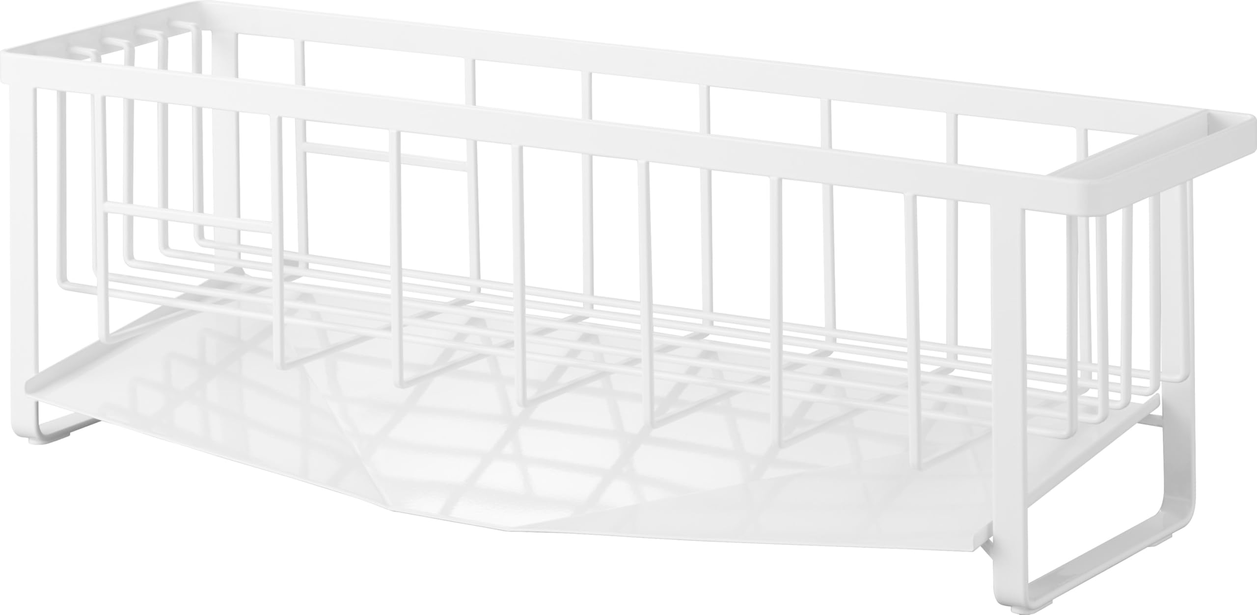 Yamazaki Slim Draining Wire Tower Water Sink Top Draining Rack with Cutlery 10701 Basket White W576D188H186cm Series Drainage Pocket белый 12990₽