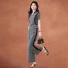 Women's Fashion Striped Wide-Leg Pants Set