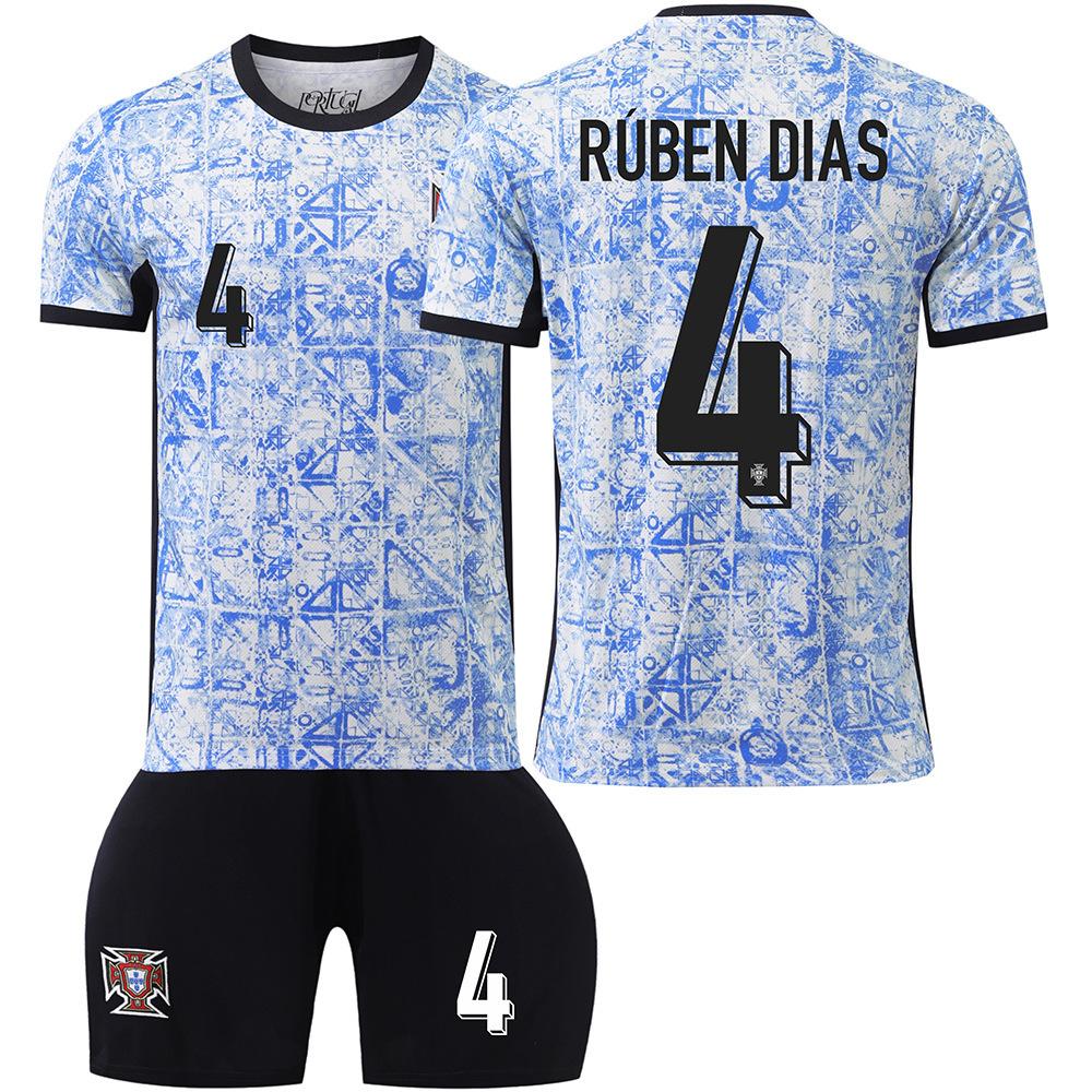 Portugal Uitvoetbalshirt Set Nee. 4, Jersey. 22