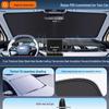 Geely Car Sunshade: Heat-Insulation Windshield Curtain for 25 Models, including Xingyue L, Xingyuan, Xingrui, Emgrand, Boyue L, and Panda MINI.