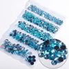 Jewelry Mobile Phone Rhinestone 1000PC Manicure 2-6mm DIY Resin 5-Piece Bag Beauty Rhinestone