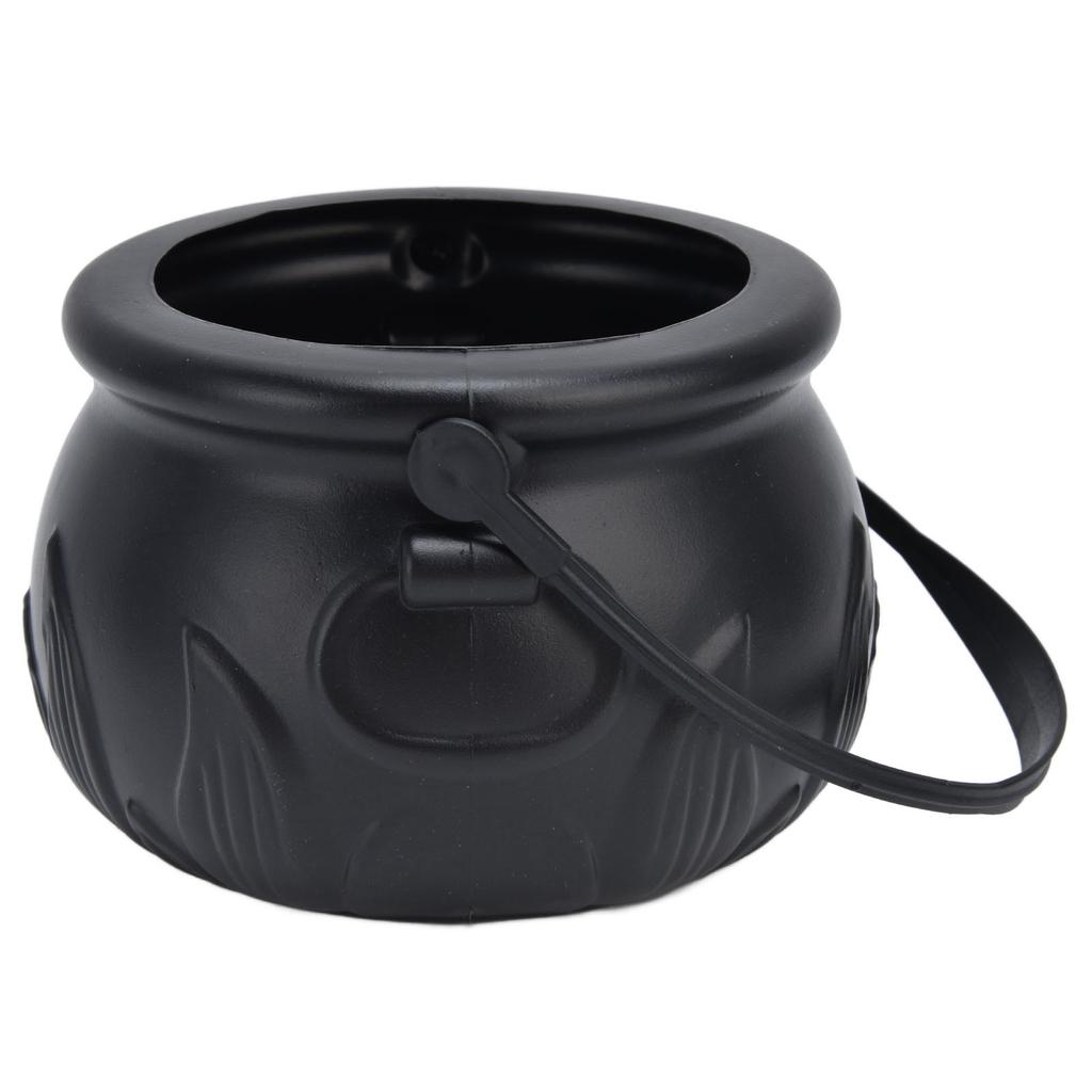 Halloween Witch Pot Smoke Machine Mist Maker Fogger with Color Changing LED Light Party Prop