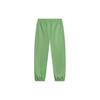 Li Ning China Color Series Solid Color Tapered Loose Knit Sports Pants Men Bottoms Stone-Green AKLU023-2