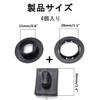 Floor Mat Stoppers [Set of 4] Universal Car Floor Mat Clips Universal Car Block Clip Carpet Floor Holder Sleeve