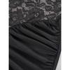 Womens Black Sexy Hollow Out Slim Fit Backless Halter Long Party Dress