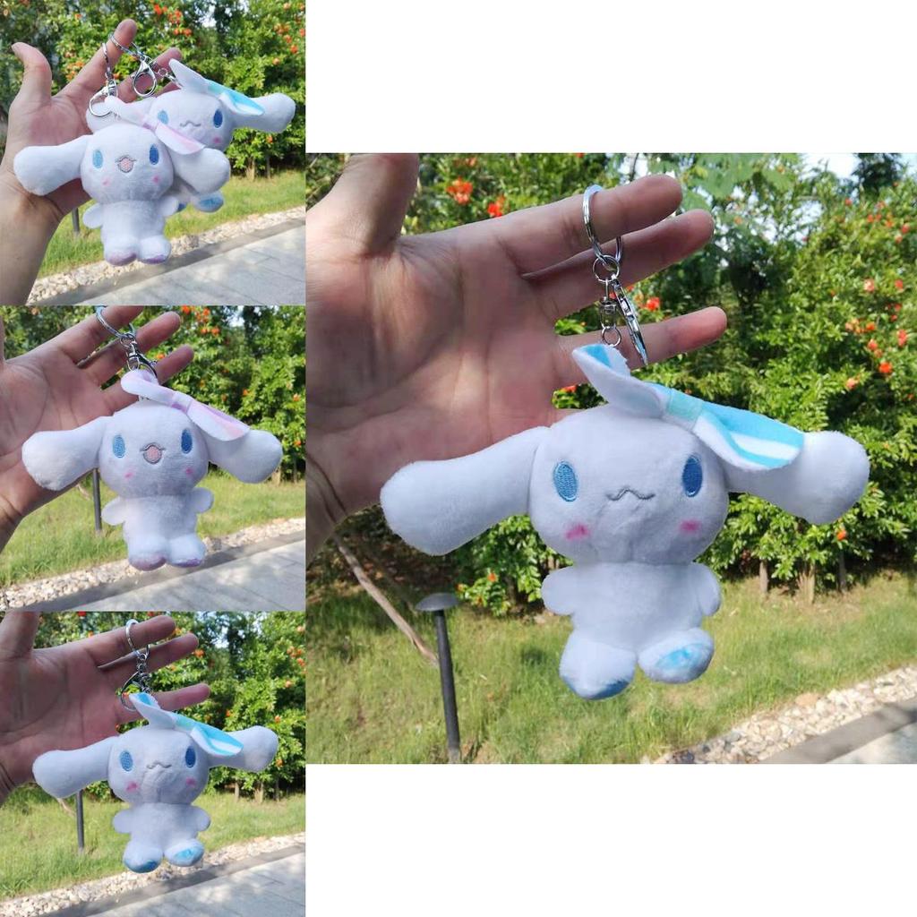 Adorable Cartoon Shiba Inu Plush Keychain Soft Dog Doll Cute Gift For Kids